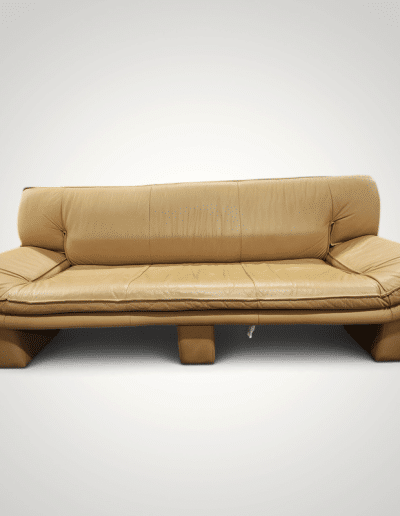 Scandinavian Designs Monza 4-Piece Leather Seating Set