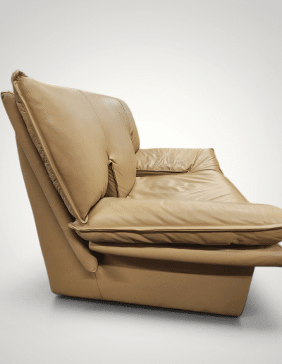 Scandinavian Designs Monza 4-Piece Leather Seating Set