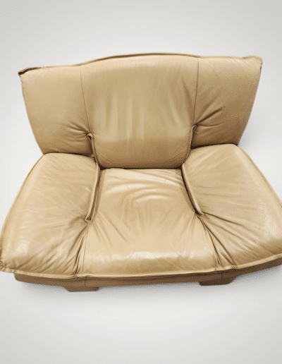 Scandinavian Designs Monza 4-Piece Leather Seating Set