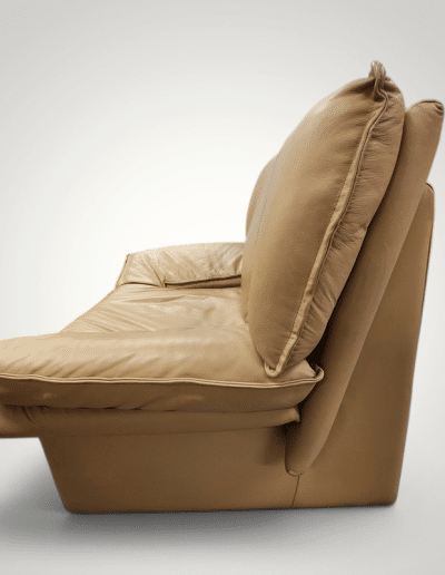 Scandinavian Designs Monza 4-Piece Leather Seating Set
