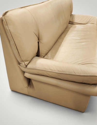 Scandinavian Designs Monza 4-Piece Leather Seating Set