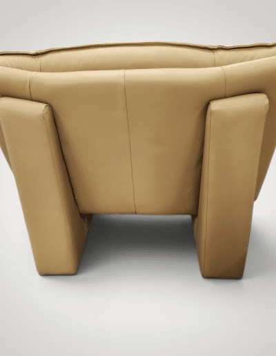 Scandinavian Designs Monza 4-Piece Leather Seating Set